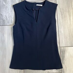 MM LaFleur Colvin Top, galaxy blue. Size 8